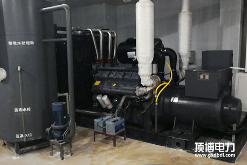 準(zhǔn)備啟動上柴柴油發(fā)電機(jī)組